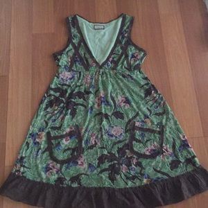 Free People Floral Mini Dress